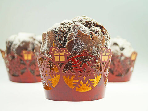Laser Cut Cupcake Wrapper Template Free Vector
