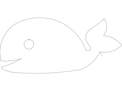 Baleia dxf File
