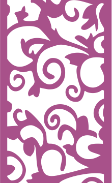 Laser Cut Vector Panel Seamless 171 Free Vector