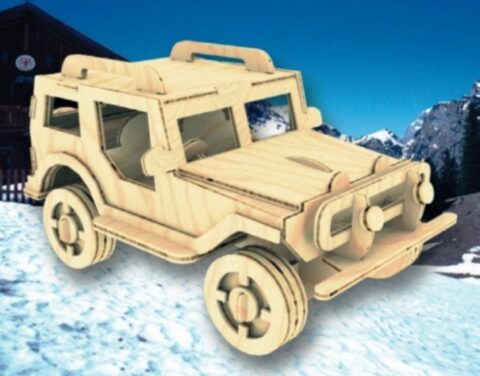 Utility Truck 4 75mm Laser Cut PDF File