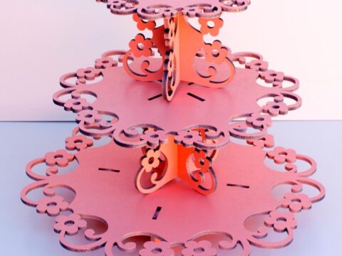 Stand for Cake dxf File