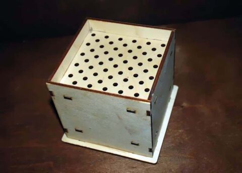 Laser Cut Skewer Toppers Stand Free Vector