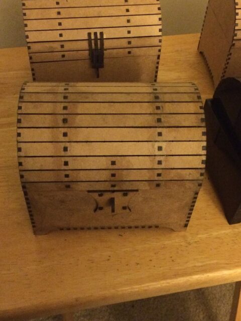 Laser Cut Chest Template Free Vector