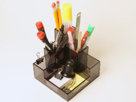 Software Sliced Desk Tidy dxf File