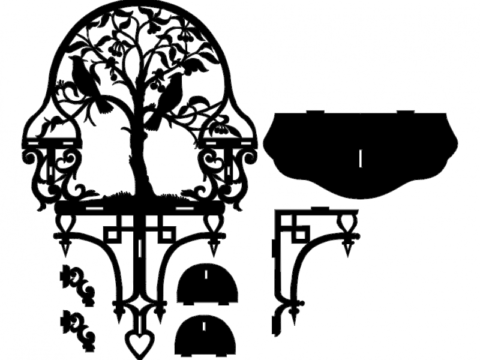 Polochka Ptitsy dxf File