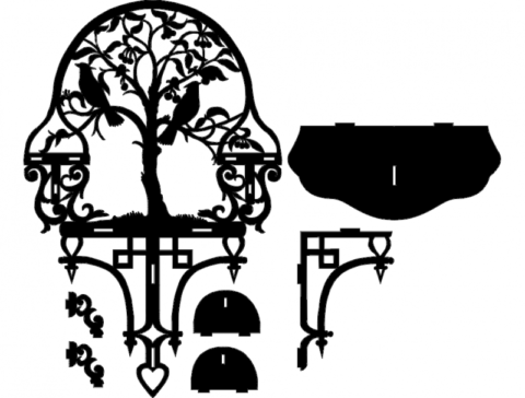 Polochka Ptitsy dxf File