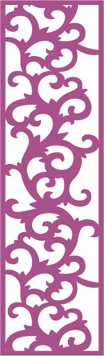 Laser Cut Vector Panel Seamless 181 Free Vector