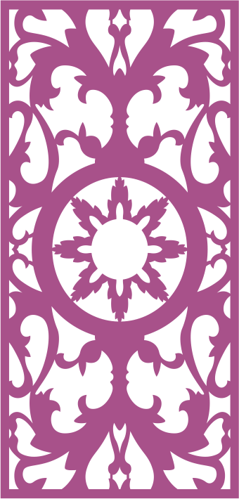 Laser Cut Panel Pattern Vector Free Vector