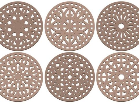 Coasters DXF File