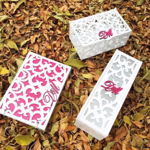 Laser Cut Decorative Wooden Box With Sliding Lid Template Free Vector