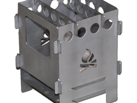 Folding Firebox Bush Stove 1mm DXF File