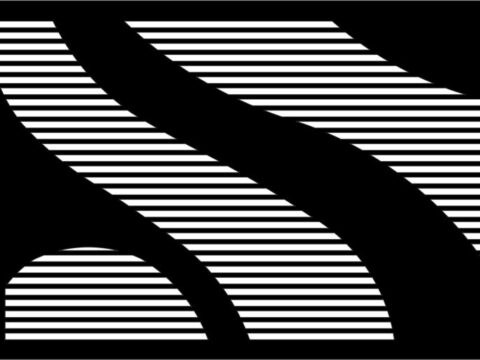 Trendy Cool Black And White Pattern Free Vector