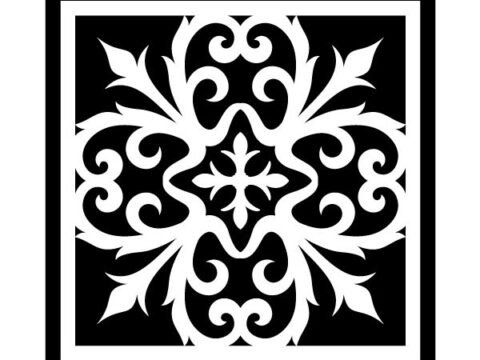 Stencil design Great for the laser cutter dxf File