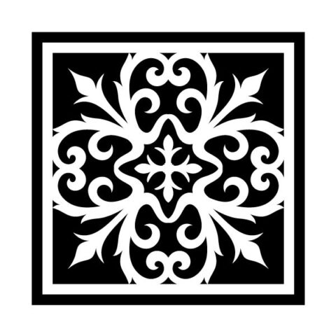 Stencil design Great for the laser cutter dxf File