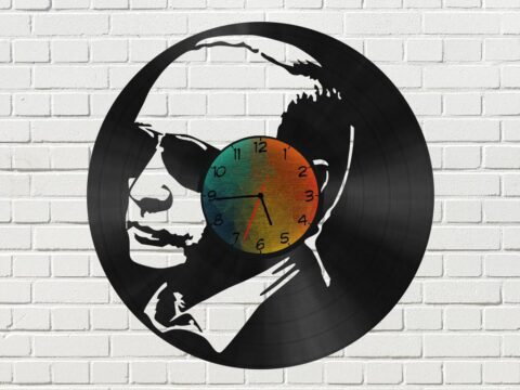 Putin Vinyl Clock Free Vector