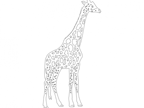 Girafa dxf File