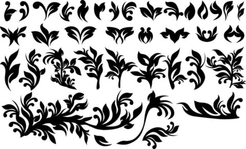 Vector Floral Design Free Vector