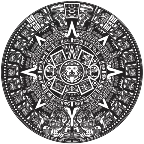 aztec calendar svg