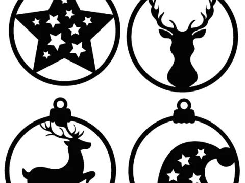 christmas ornament templates free download