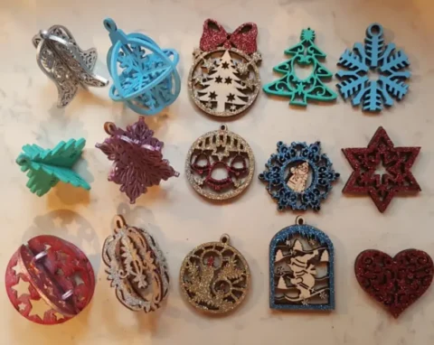 laser cut christmas ornaments patterns free