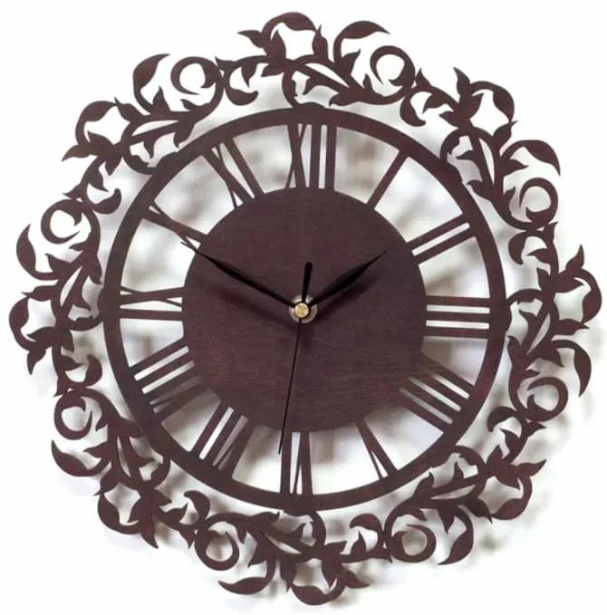 laser cut clock