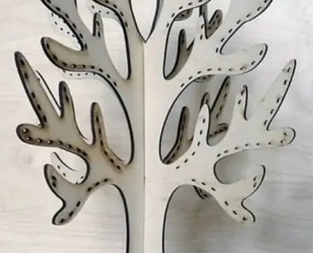 laser cut tree