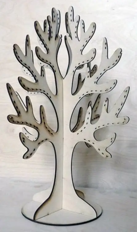 laser cut tree