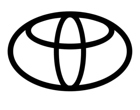 toyota logo vector