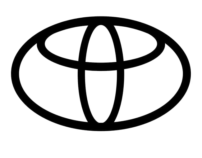 toyota logo vector