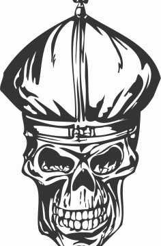Cool-Skull-DXF-File.png